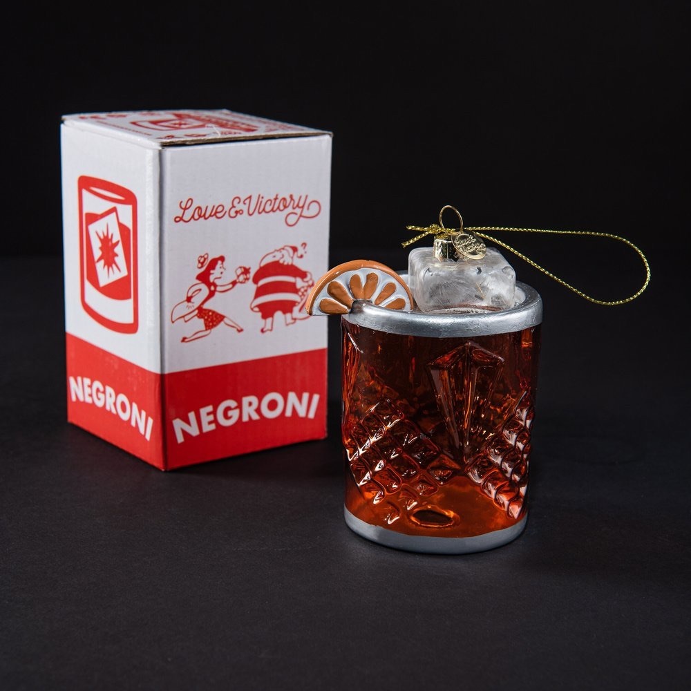 NWT unopened gift Love & Victory Negroni Ornament